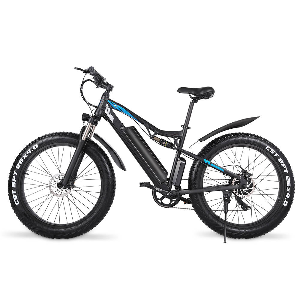 High Power 26Inch MTB Mountainbike 48V1000W Snow Beach Cruiser Fat Tire Ebike Lithium Battery Electric Bicycles