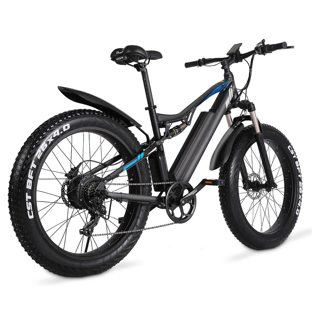 High Power 26Inch MTB Mountainbike 48V1000W Snow Beach Cruiser Fat Tire Ebike Lithium Battery Electric Bicycles