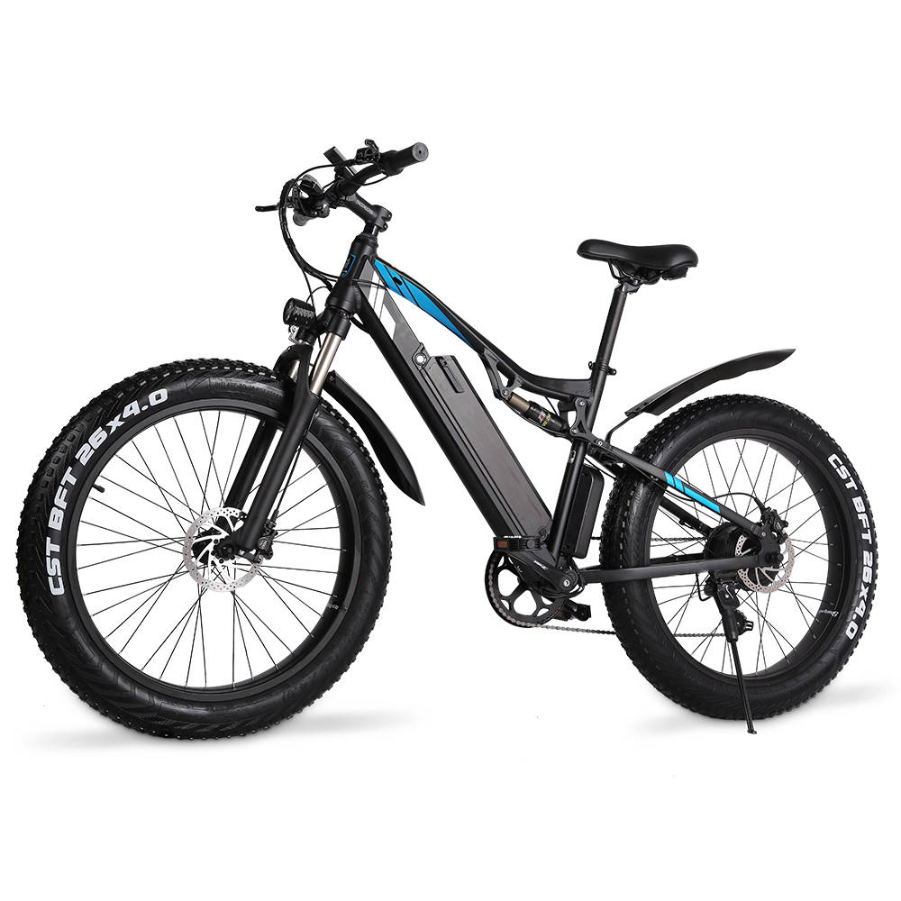 High Power 26Inch MTB Mountainbike 48V1000W Snow Beach Cruiser Fat Tire Ebike Lithium Battery Electric Bicycles