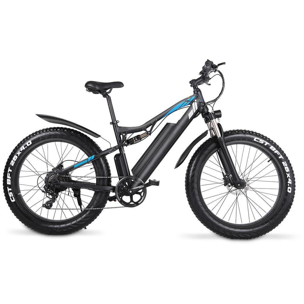High Power 26Inch MTB Mountainbike 48V1000W Snow Beach Cruiser Fat Tire Ebike Lithium Battery Electric Bicycles