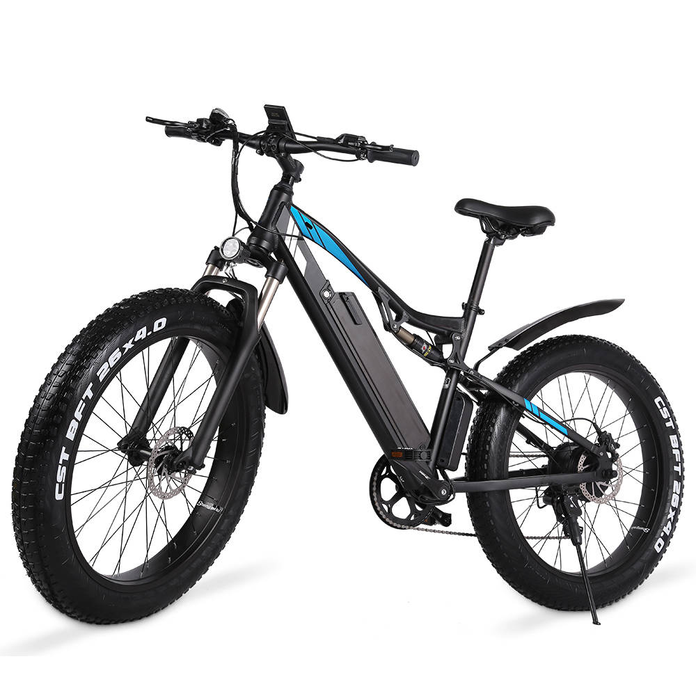 High Power 26Inch MTB Mountainbike 48V1000W Snow Beach Cruiser Fat Tire Ebike Lithium Battery Electric Bicycles